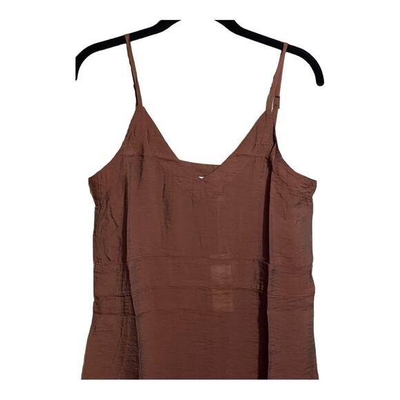 Anthropologie LACAUSA Alma Slip Dress in Chocolate Size XS NWT‎ - Picture 8 of 13